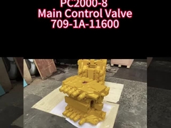 PC2000-8 Katup Kontrol Utama 709-1A-11600 709-1A-11100 Untuk Komatsu Excavator