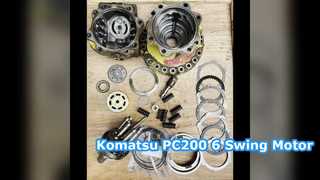 PC200-6 PC220-6 6D102 Suku Cadang Ekskavator Motor Ayun Assy 706-75-01170